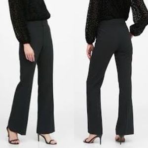 NWT Banana Republic High Rise Flare Pants in Washable Stretch 4